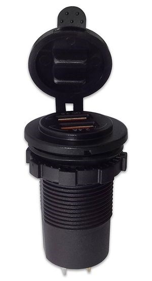 Разъем USB двойной SF51880-1 2.4A+QC3.0 SF51880-1 - фото 1771