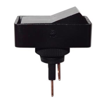 Переключатель клавишный ASW-11-101 12V, 20A черный ON-OFF ASW-11-101 - фото 2313