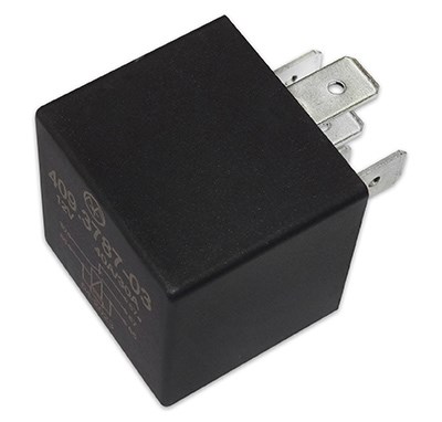 Реле 409.3787-03 12В 40А/30А 5-ти контактное с резистором (Энергомаш) 409.3787-03 - фото 3306