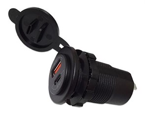 Разъем USB двойной SF51881-1 QC3.0+QC4.0 SF51881-1