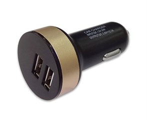 USB-разъем 5В 2 1А с вольтметром и амперметром в прикуриватель 2020101503