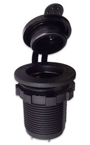 Разъем прикуривателя SF50780-1W 12V/20A 24V/10A с белой подсветкой SF50780-1W