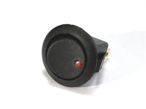 Переключатель KCD1-8-101EN 3с 12в, ON-OFF красный Sc-777dпк