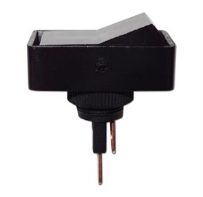 Переключатель клавишный ASW-11-101 12V, 20A черный ON-OFF ASW-11-101