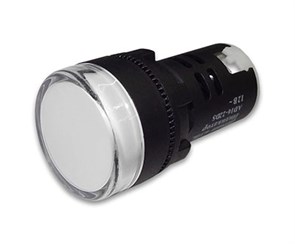 Лампа AD16-22DS (LED) матрица d22мм белый 12В IP40 HLT 085-06-05