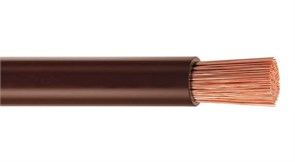 Кабель гибкий автомобильный КГА 1х16.0 (Коричневый), 1 метр (аналог автопровода 