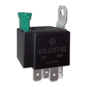 404.3787-02 12В 30/20А 5-ти контактное с предохранителем 404.3787-02