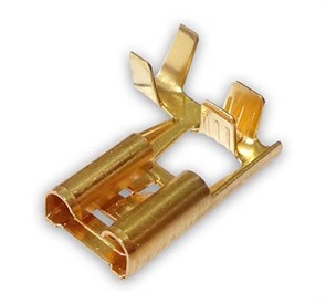 Гнездо 6.3 мм TB-2213 DP (сечение 1.0-2.5мм²) 100 штук TB2213DP