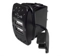 USB разъем двойной 12-24B 2,1A+2,1A А13-236АU (с синей подсветкой) SCI (Тайвань) А13-236АU-BB3 - фото 1834
