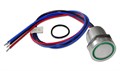 YD19-10E/L Кнопка антивандальная СЕНСОРНАЯ, ИМПУЛЬСНАЯ с подсветкой 12V Зеленая YD19-10E/LG - фото 2253