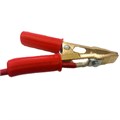P200R (P200QR) Зажим типа "крокодил" красный (латунь ЕЭ Италия 500А) P200R