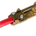 P270R зажим типа "крокодил" красный (латунь ЕЭ Италия 650А) P270R